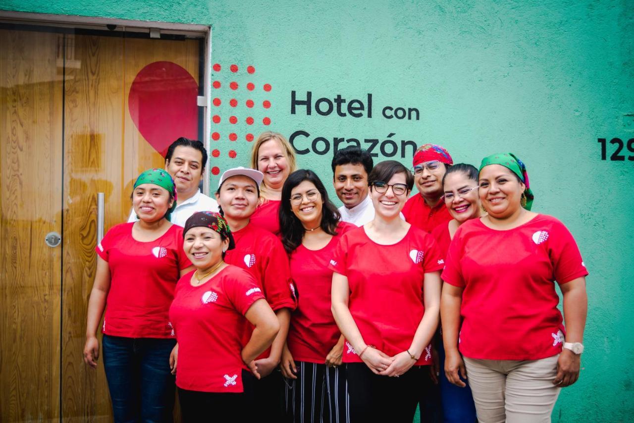 Hotel Con Corazon Oaxaca 外观 照片